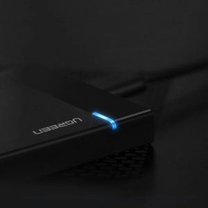 Carcasa HDD/SDD, SATA, 5Gbps + Cablu USB la Micro-B, Ugreen US221, Negru - Img 6