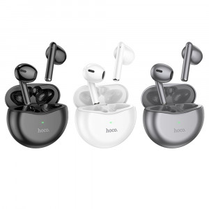 Casti Bluetooth Wireless Stereo - Hoco (EW14) - Metal Gray - Img 5