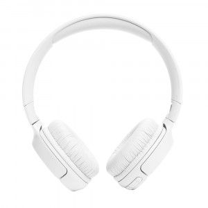 Casti On-Ear wireless, BT 5.3, pliabile, microfon, Siri, Google Assitent, JBL (Tune 520) - Alb - Img 2