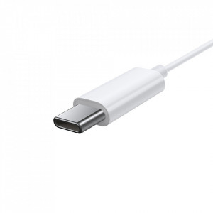 Encok C17 Wired Earphones (NGCR010002) - Type-C Connector with Microphone, 1.1m - White - Img 5