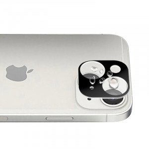 Folie camera iPhone 13 / 13 Mini, Techsuit Full Camera Glass - Negru - Img 2