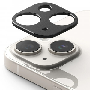 Folie camera iPhone 15 / 15 Plus, Ringke Camera Styling - Black - Img 1