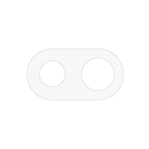 Folie camera pentru Google Pixel 10a, SKYDDAR INNOVATION, Camera Glass Negru, set cu sticker - Img 2