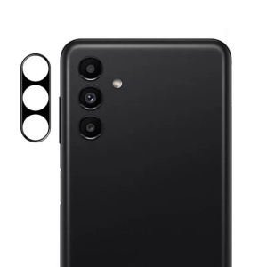 Folie camera pentru Samsung Galaxy A14 5G / Galaxy A14 4G / Galaxy M15, SKYDDAR INNOVATION, Camera Glass Negru, set cu sticker
