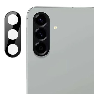 Folie camera pentru Samsung Galaxy A56 5G, SKYDDAR INNOVATION, Camera Glass Negru, set cu sticker