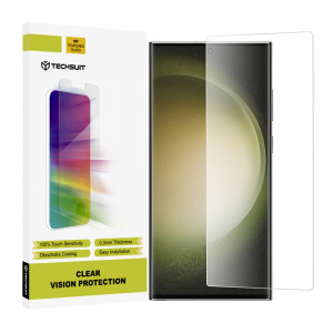 Folie iPhone 15, Techsuit Clear Vision Glass - Transparent - Img 1