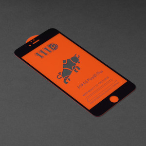 Folie iPhone 6 Plus, ce acopera tot ecranul 111D, Techsuit - Negru - Img 2