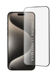 Folie pentru iPhone 15 Pro Max, SKYDDAR INNOVATION, ESD Glass Anti Static, Ultra HD, set cu sticker, Transparent
