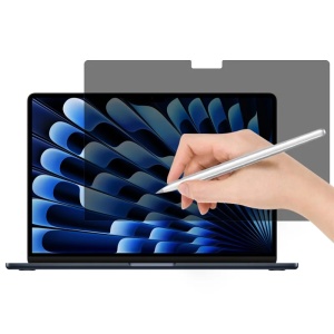 Folie pentru MacBook Air 13" Anti Zgarieturi, Protectie Vizuala Anti Spy, set cu sticker, VisionProX, Privacy - Img 2