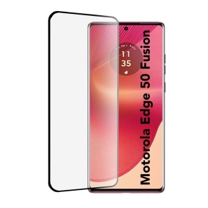 Folie pentru Motorola Edge 50 Fusion, SKYDDAR INNOVATION, Sticla Securizata, Ultra HD, Protectie 111D, Montare Simplă, set cu sticker, Transparent - Img 1