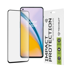 Folie pentru OnePlus Nord 2 5G / Nord CE 5G / Nord 2T, SKYDDAR INNOVATION, Sticla Securizata, Ultra HD, Protectie 111D, Montare Simplă, Transparent, set cu sticker