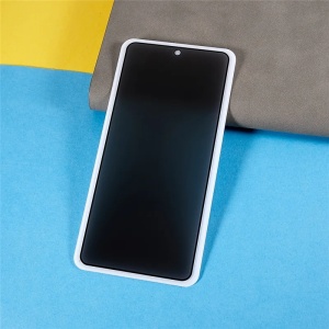 Folie pentru Oppo A6 4G, Anti-spy Ultra HD, Protectie 9H, Montare Simplă, 111D, set cu sticker, Privacy - Img 3