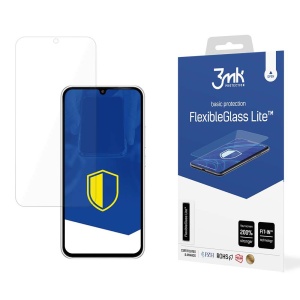 Folie pentru Samsung Galaxy A35 5G / Galaxy A55 5G din silicon, 3mk FlexibleGlass, Transparent