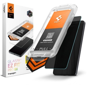 Folie pentru Samsung Galaxy S26, sticla securizata, Glas.tR EZ-FIT Pro HD Spigen, Transparent