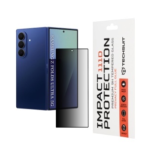 Folie pentru Samsung Galaxy Z Fold8 Ultra, Anti-spy Ultra HD, Protectie 9H, Montare Simplă, 111D, set cu sticker, Privacy