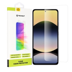 Folie pentru Xiaomi Redmi Note 14 5G / Redmi Note 14 4G (163.25 x 76.55 x 8.16mm), SKYDDAR INNOVATION, Protectie 9H, 0.3mm, Clear Vision, Transparent, set cu sticker