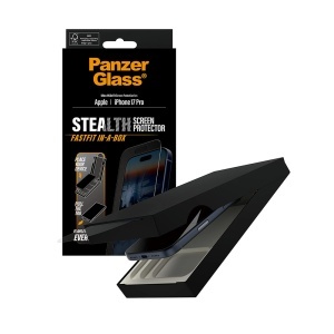 Folie Sticla pentru iPhone 17 Pro, Ultra-Wide Fit w. FASTFIT IN-A-BOX, PanzerGlass, Anti-Soc si Anti-Bule, Transparent