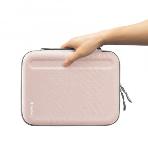 Geanta tableta iPad Pro 11 (2018 / 2020 / 2021 / 2022), Fancy Tomtoc - Roz - Img 5