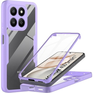 Husa 360° Honor 400 Smart / X7d 4G, SKYDDAR INNOVATION, [Pachet 360°] ColorVerse, set cu sticker, Mov