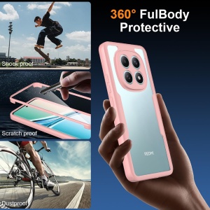 Husa 360° Xiaomi Redmi Note 15 5G / Poco M8 5G, SKYDDAR INNOVATION, [Pachet 360°] ColorVerse, set cu sticker, Roz - Img 4