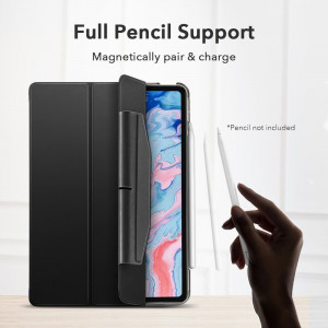 Husa flip iPad Air 4 / iPad Air 5 , ESR Ascend Trifold - Negru - Img 6