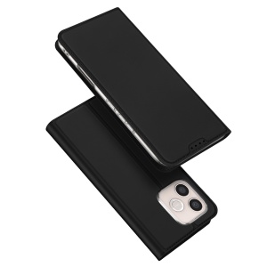 Husa Honor 600 Lite tip carte magnetica, Skin Pro Dux Ducis, Negru