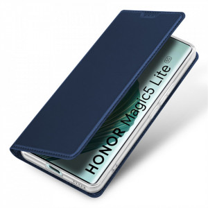 Husa Honor Magic5 Lite 5G tip carte, Skin Pro Dux Ducis - Negru - Img 6