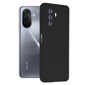 Husa Huawei Nova Y70 din silicon moale, Techsuit Soft Edge - Negru - Img 7