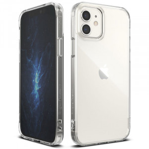 Husa iPhone 12 / 12 Pro din Silicon Premium, Ringke Fusion. Transparenta