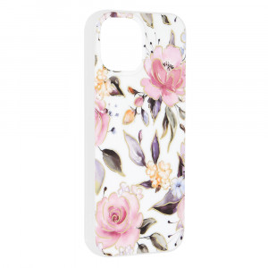 Husa iPhone 15 Marble Series, Techsuit - Chloe White - Img 6