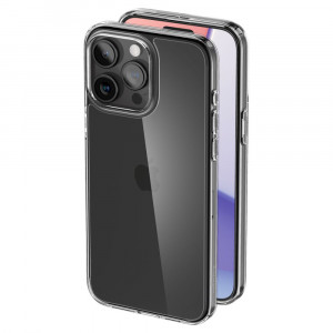 Husa iPhone 15 Pro Max, Spigen Air Skin Hybrid - Crystal Clear - Img 6