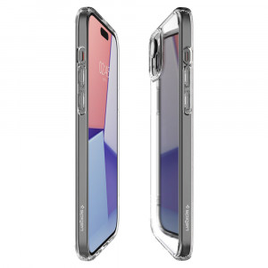 Husa iPhone 15, Spigen Ultra Hybrid - Clear - Img 6