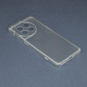 Husa OnePlus 11 din silicon TPU slim, Techsuit - Transparent - Img 2