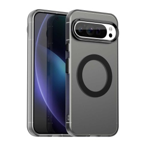 Husa pentru Google Pixel 10 / Pixel 10 Pro, MagSafe, Antisoc, set cu sticker, CandyCase, Negru