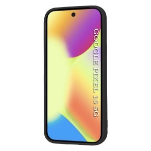 Husa pentru Google Pixel 10 / Pixel 10 Pro, SKYDDAR INNOVATION, din Silicon Catifelat, SoftElegance , Negru, set cu sticker  - Img 2