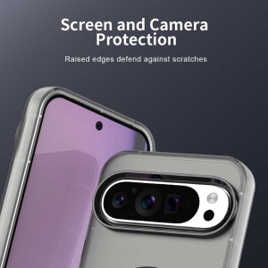 Husa pentru Google Pixel 10 Pro XL, MagSafe, Antisoc, set cu sticker, CandyCase, Negru - Img 6