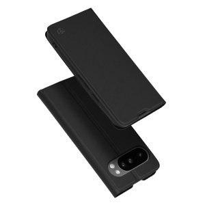 Husa pentru Google Pixel 10 Pro XL, SKYDDAR INNOVATION, Prestige, tip Carte cu Portofel Interior, Negru, set cu sticker