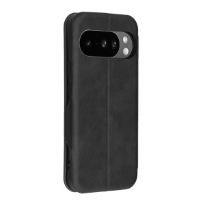 Husa pentru Google Pixel 10 Pro XL, SKYDDAR INNOVATION, Safe Wallet tip carte din Piele Ecologica, Suport Carduri, Inchidere Magnetica, Negru, set cu sticker  - Img 5
