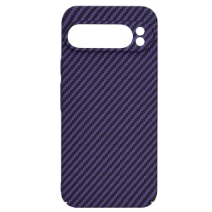 Husa pentru Google Pixel 9 Pro XL, Finisaj Premium cu Textura de Carbon, Design Elegant, SKDR CarbonFlex - Mov - Img 4