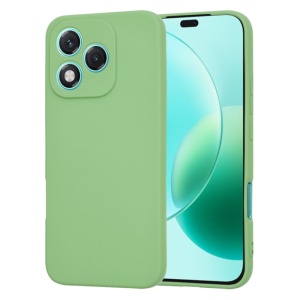 Husa pentru Honor 400 Lite, SKYDDAR INNOVATION, din Silicon Catifelat, SoftElegance , Verde deschis, set cu sticker - Img 1