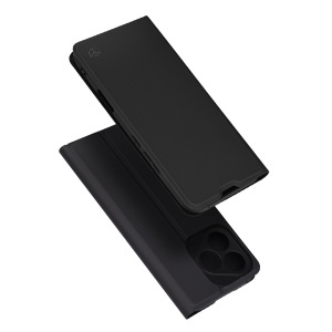 Husa pentru Honor 400 Lite, SKYDDAR INNOVATION, Magskin Book, tip Carte cu Portofel Interior, Negru, set cu sticker - Img 6