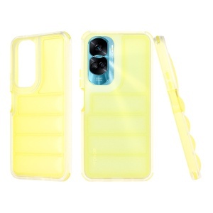 Husa pentru Honor 90 Lite, Skyddar Luxury Waves, Galben