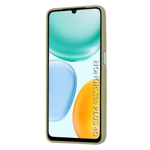 Husa pentru Honor X5c Plus, SKYDDAR INNOVATION, din Silicon Catifelat, SoftElegance, set cu sticker, Verde - Img 4