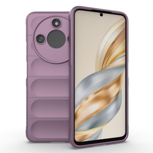 Husa pentru Honor X9c Smart, SKYDDAR INNOVATION, Magic Shield, din Silicon Mat, set cu sticker, Mov