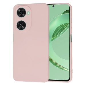 Husa pentru Huawei nova 11 SE / nova 12 SE din Silicon Catifelat, Protectie Premium, Skyddar SoftElegance - Roz pudra