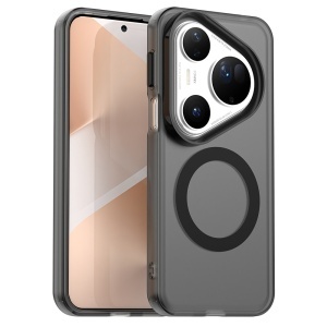 Husa pentru Huawei Pura 80 Ultra, MagSafe, Antisoc, set cu sticker, CandyCase, Negru