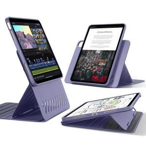 Husa pentru iPad Air 13 (2024 / 2025 / 2026) magnetica, Stand View, Shift Magnetic ESR, Mov