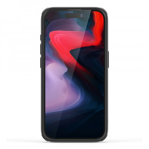 Husa pentru iPhone 15 Pro - ESR Classic Hybrid HaloLock Kickstand - Clear Black - Img 4