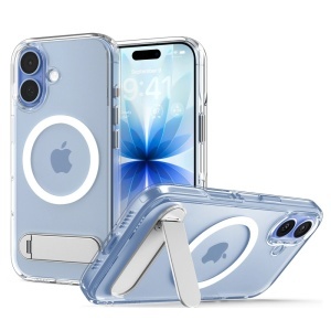 Husa pentru iPhone 17 - Spigen Ultra Hybrid S MagSafe - Clear/White