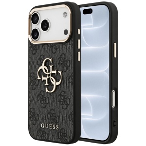 Husa pentru iPhone 18 Pro / iPhone 17 Pro - Guess Hardcase 4G Big Classic Logo - Black